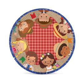 Prato Laminado Passeio na Roça Nº6