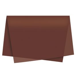 Papel Seda Liso Marrom