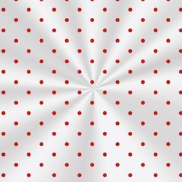 Saco Transparente Poa Vermelho