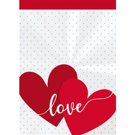 Saco Transparente Love Colorido