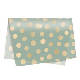 Papel Seda Big Ball Verde / Ouro