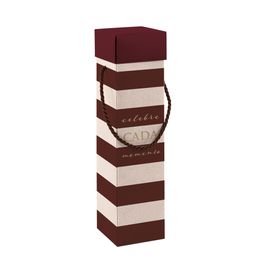 Caixa Vinho Com Alca Celebração Colorido