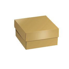 Mini Caixa Quadrada Glam Gold Ouro