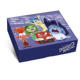 Caixa Retangular Tampa/Fundo New Divertidamente 2