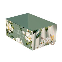 Caixote De Cartão Com Alça Valentina