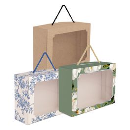 Cesta Na Caixa Com Visor E Alça Sortido