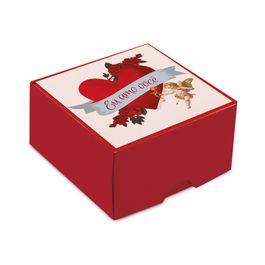 Mini Caixa Quad Tampa/Fundo História De Amor