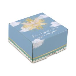 Mini Caixa Quad Tampa/Fundo Espirito Santo