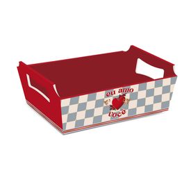 Cesta De Cartão História De Amor