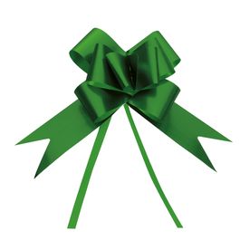Laço Pronto Liso Acetinado Verde