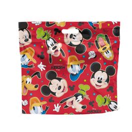 Sacola Laminada Com Ziper  Mickey Stickers