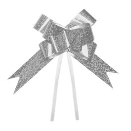 Laço Pronto Holográfico Prata