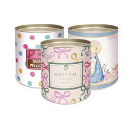 Lata Para Doces Rigída  Sort