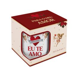 Caneca de Cerâmica História De Amor