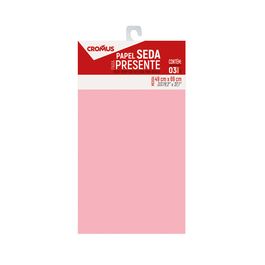 Papel Seda Autosservico Liso Rosa