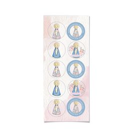 Adesivo Redondo Nossa Senhora