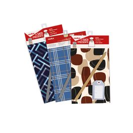 Kit Saco Autosserviço Masculina Sortido Colorido