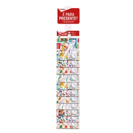 Kit Saco Autosserviço Com Clip Strip Infantil / Juvenil Sortido Colorido