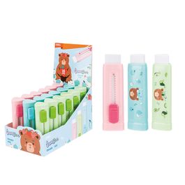 Borracha Retrátil Triangular - PVC - Sortido