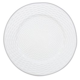 Sousplat Plástico Branco