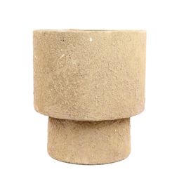 Vaso Ceramica Bege