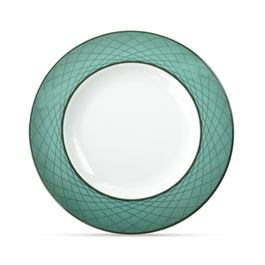 Prato Sobremesa Dubai Porcelana Verde