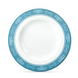 Prato Sobremesa Viena Porcelana Azul