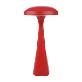 Luminária De Mesa Aluminio Vermelho