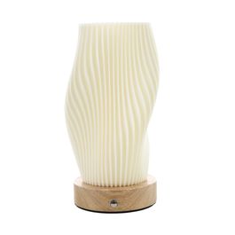 Luminária Impressão 3D 100% Plástico Reciclado Creme