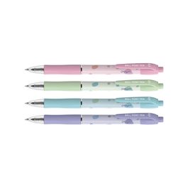 Caneta Esferográfica Retrátil JOYIN - Ponta Bullet 0,7mm - Azul - 12pcs