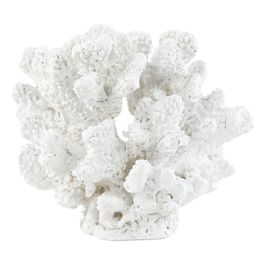 Decorativo Coral Resina Branco