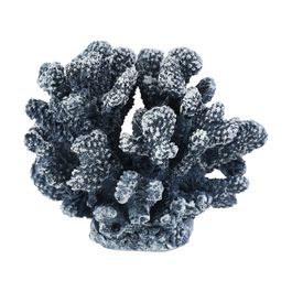Decorativo Coral Resina Azul