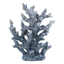 Decorativo Coral Resina Azul