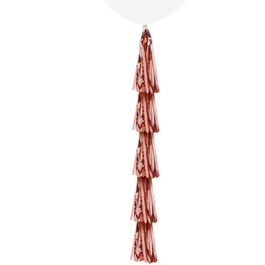 Franja Tassel Liso Rose Gold