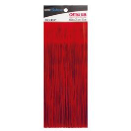 Cortina Slim Reflex Vermelho