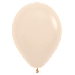Balão Látex Redondo Pastel Matte Nude