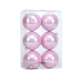 Bola Lisa Perolada Rosa