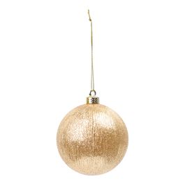 Enfeite Bola Com Detalhe Ouro