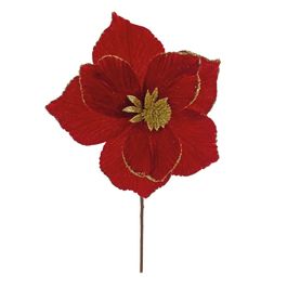 Flor Decorativa Bico De Papagaio Vermelho