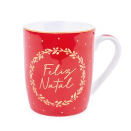 Caneca Natalina Vermelho