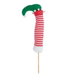 Pick Decorativo Pernas Vermelho / Branco
