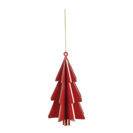 Enfeite Para Pendurar Arvore Vermelho