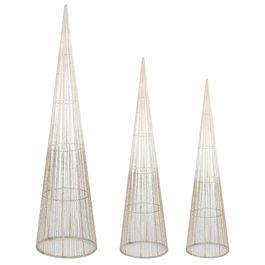 Cone Decorativo Com Led Branco