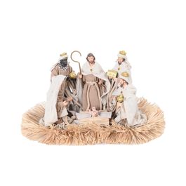 Presepio Em Resina Bege