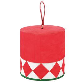 Caixa Organizadora Com Alça Vermelho / Branco