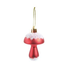 Enfeite Para Pendurar Cogumelo Vermelho