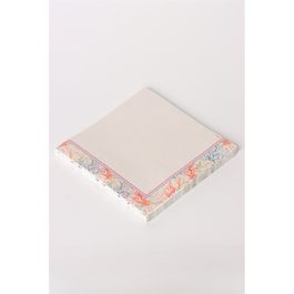 Guardanapo Papel - Cru/ Azul/ Laranja