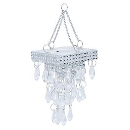 Enfeite Para Pendurar Lustre - Prata
