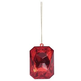 Enfeite Para Pendurar Joia - Vermelho