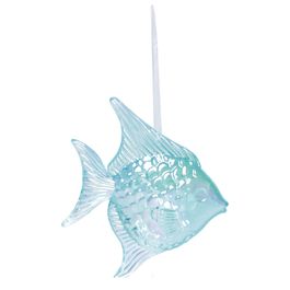 Enfeite Para Pendurar Peixe - Azul
